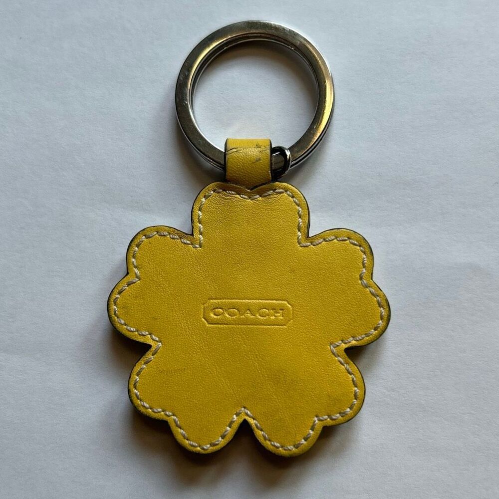 COACH Flower Ladybug Keychain - Picture 2 of 5
